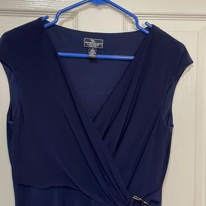 Navy blue dress